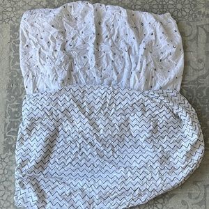 2 cotton pack n play sheet - washed never used fits all standard packnplay